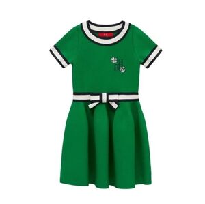 Carolina Herrera Girl's Green Dress Size 4